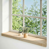 Vidaxx vindueskarme 2 stk ubehandlet 70x20x2 cm massiv eg