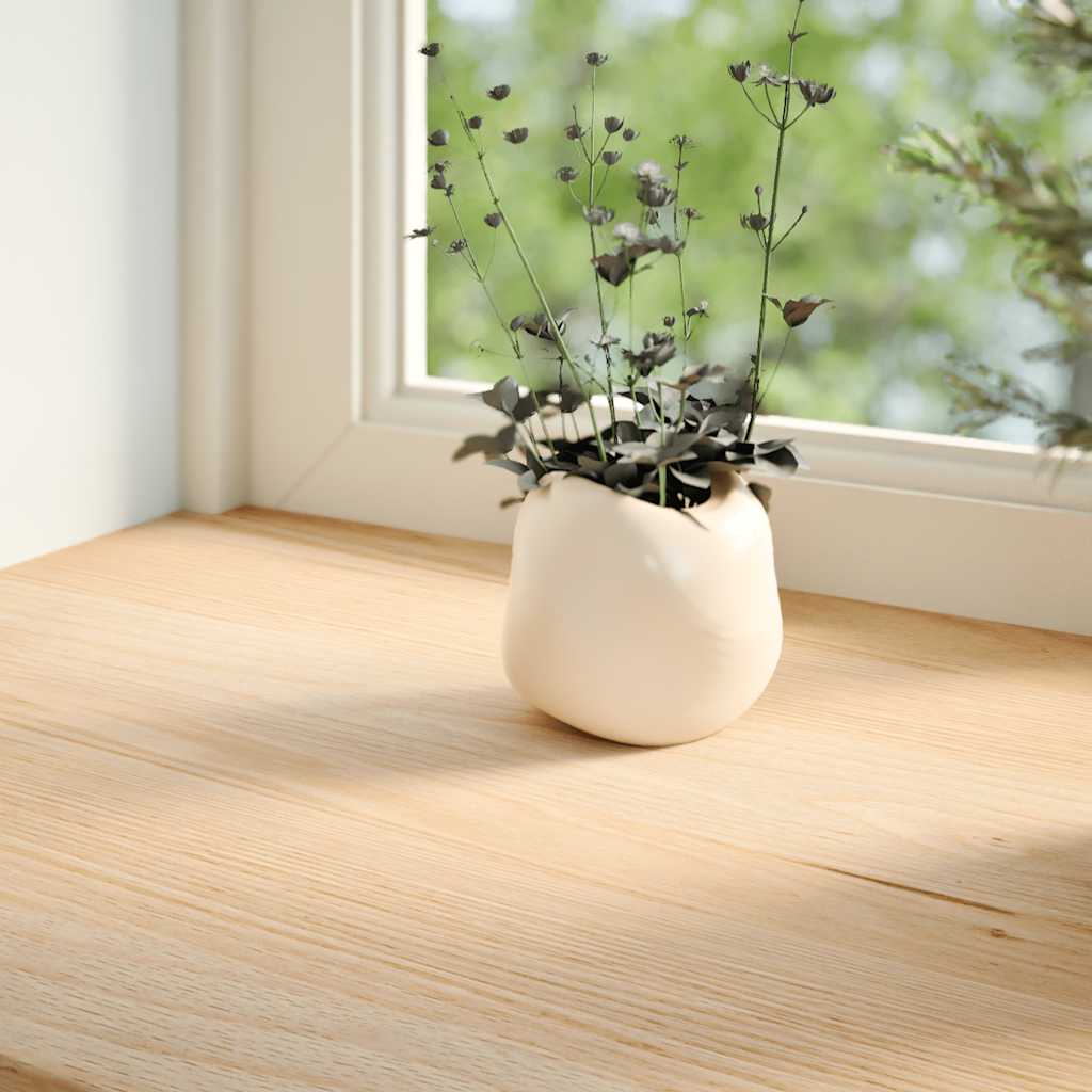 Vidaxx vindueskarme 2 stk ubehandlet 70x20x2 cm massiv eg