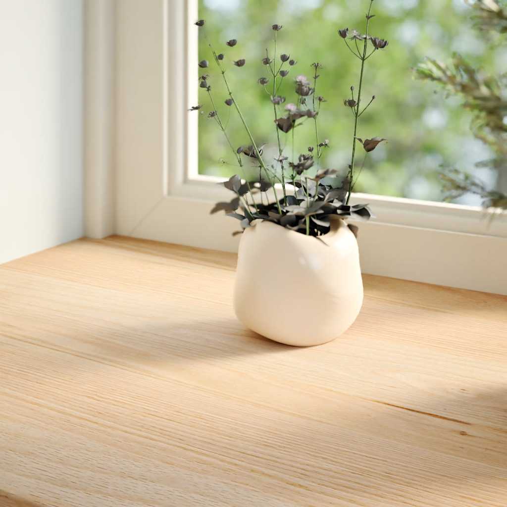 Vidaxx vindueskarme 2 stk ubehandlet 90x20x2 cm massiv eg