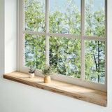 Vidaxx vindueskarme 2 stk ubehandlet 110x20x2 cm massiv eg