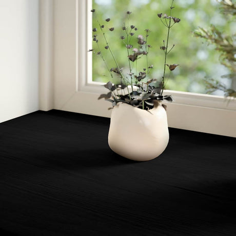 Vidaxx vindueskarme 2 stk 120x40x2 cm massiv eg mørkebrun