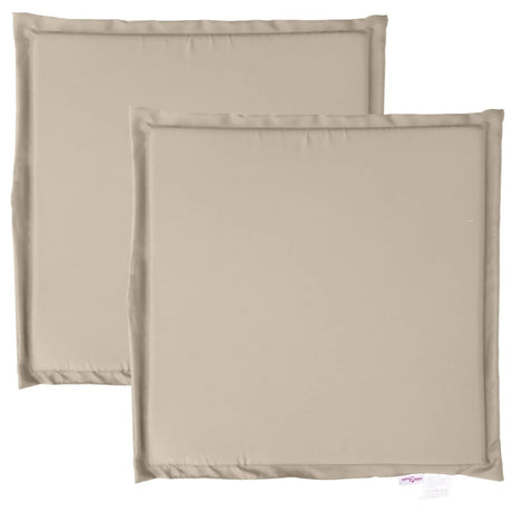 Vidaxx havesædehynder 2 stk firkantet 45x45x2 cm taupe