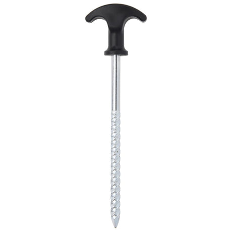 Vidaxl teltpløkker 24 stk ø7 mm 17 cm galvaniseret stål