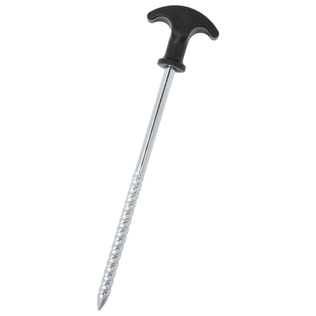 Vidaxl teltpløkker 24 stk ø7 mm 20 cm galvaniseret stål