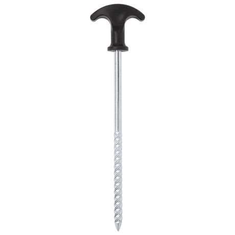 Vidaxl teltpløkker 12 stk ø7 mm 20 cm galvaniseret stål
