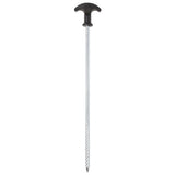 Vidaxl teltpløkker 24 stk ø7 mm 30 cm galvaniseret stål
