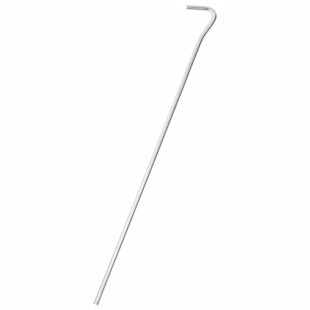 Vidaxl teltpløkker 50 stk ø7 mm 30 cm galvaniseret stål