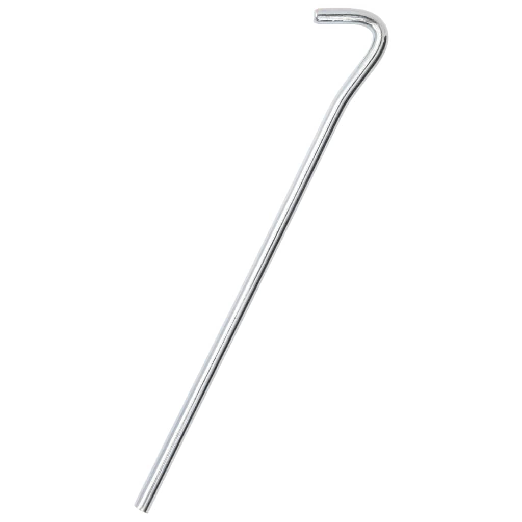 Vidaxl teltpløkker 50 stk ø7 mm 23 cm galvaniseret stål