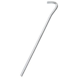 Vidaxl teltpløkker 25 stk ø7 mm 23 cm galvaniseret stål