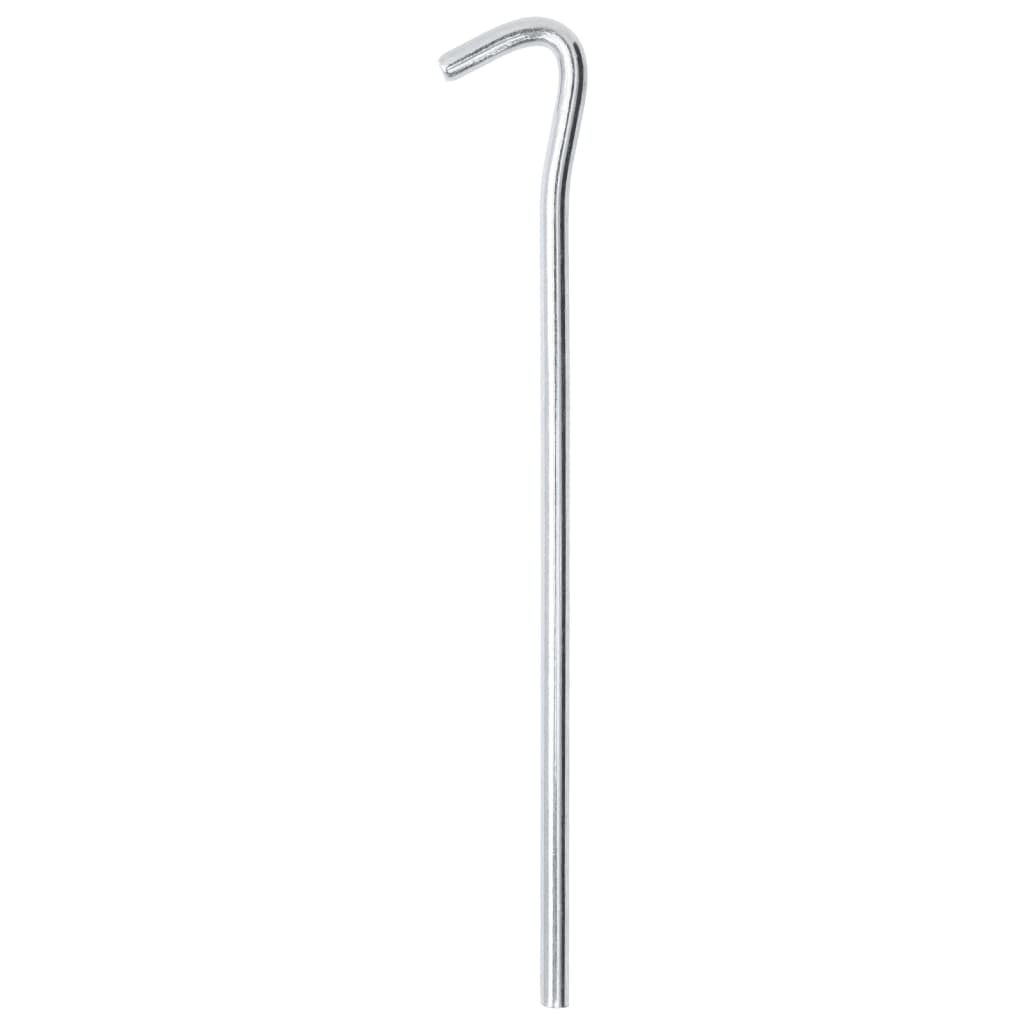 Vidaxl teltpløkker 25 stk ø7 mm 23 cm galvaniseret stål