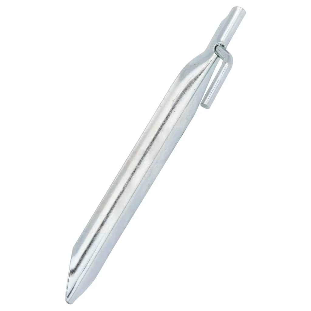 Vidaxl teltpløkker 24 stk v-formet ø20 mm 17 cm galvaniseret stål