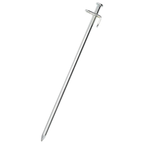 Vidaxl teltpløkker 24 stk 8 mm 30 cm galvaniseret stål