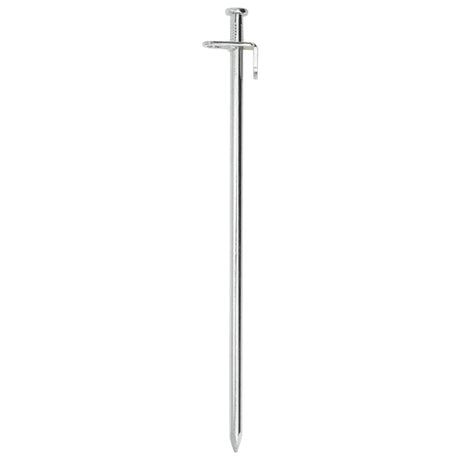 Vidaxl teltpløkker 24 stk 8 mm 30 cm galvaniseret stål