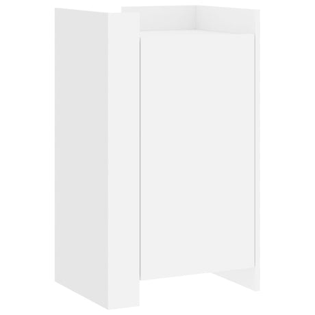 Vidaxl dressoir 45x35x75 cm bewerkt hout wit