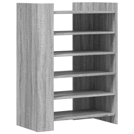 Vidaxx skoskab 74,5x37,5x100 cm konstrueret træ grå sonoma eg