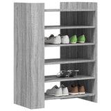 Vidaxx skoskab 74,5x37,5x100 cm konstrueret træ grå sonoma eg