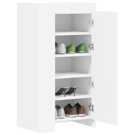Vidaxx skoskab 52x37,5x100 cm konstrueret træ hvid