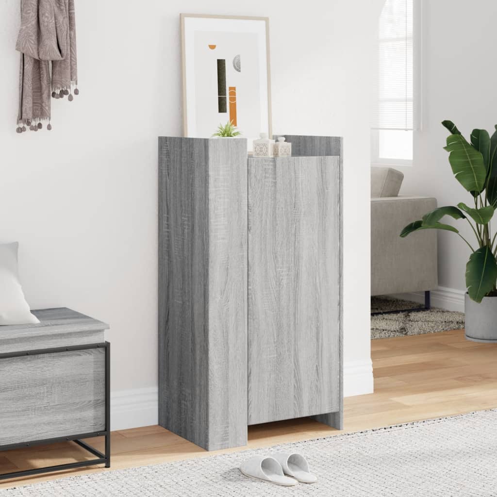 Vidaxx skoskab 52x37,5x100 cm konstrueret træ grå sonoma eg