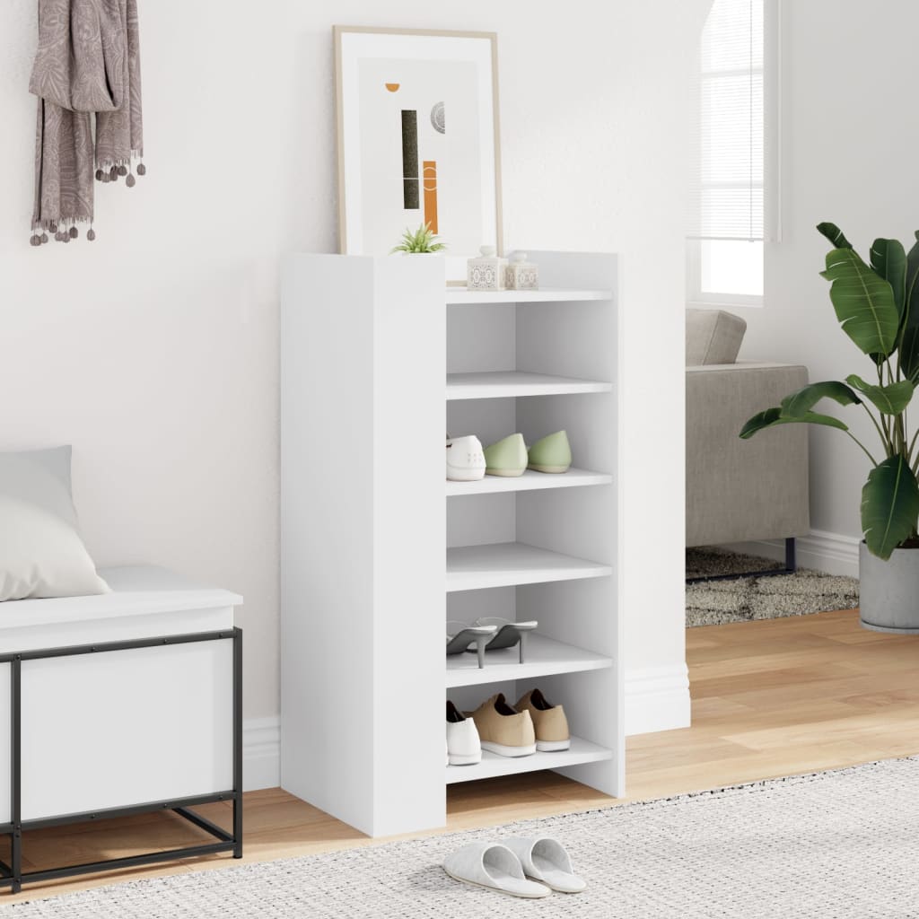 Vidaxx skoskab 52x37,5x100 cm konstrueret træ hvid