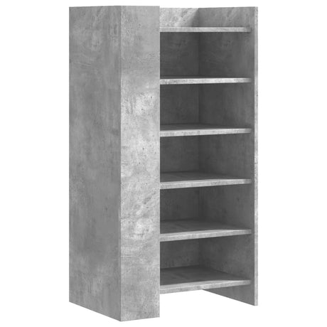 Vidaxx skoskab 52x37,5x100 cm konstrueret træ betongrå