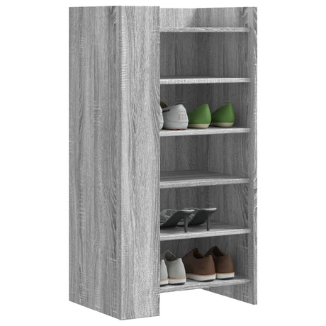 Vidaxx skoskab 52x37,5x100 cm konstrueret træ grå sonoma eg