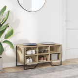 Vidaxx skoskab 90x38x45,5 cm konstrueret træ sonoma eg-farvet
