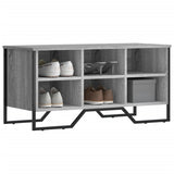 Vidaxx skoskab 90x38x45,5 cm konstrueret træ grå sonoma eg farve