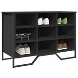 Vidaxx skoskab 90x38x61,5 cm forarbejdet træ sort