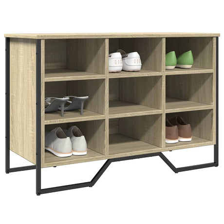 Vidaxx skoskab 90x38x61,5 cm konstrueret træ sonoma eg-farvet