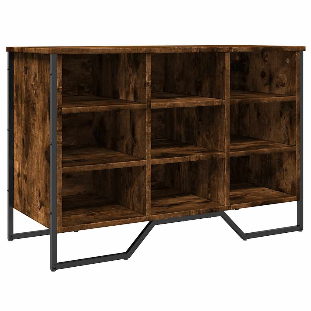 Vidaxx skoskab 90x38x61,5 cm forarbejdet træ, røget eg