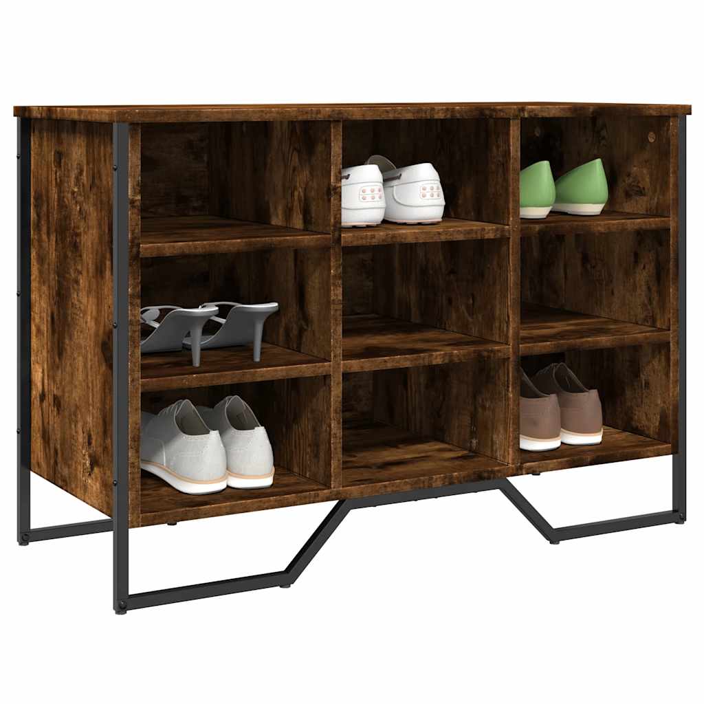 Vidaxx skoskab 90x38x61,5 cm forarbejdet træ, røget eg