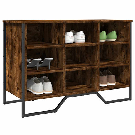 Vidaxx skoskab 90x38x61,5 cm forarbejdet træ, røget eg