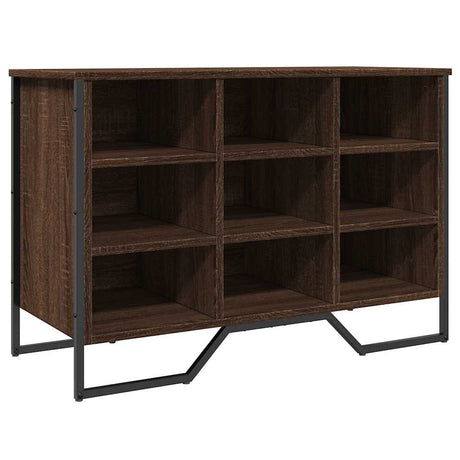 Vidaxx skoskab 90x38x61,5 cm færdigt træ, brun eg