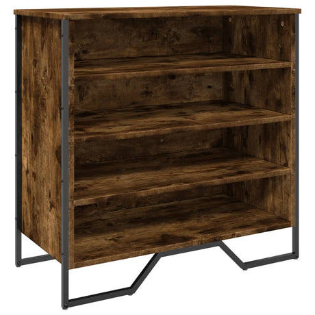 Vidaxx skoskab 80x38x78 cm forarbejdet træ, røget eg