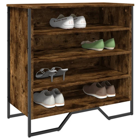 Vidaxx skoskab 80x38x78 cm forarbejdet træ, røget eg