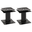 Vidaxl bootstoelpoten 2 st met 360° draaiplateau staal