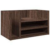 Vidaxx skrivebordsorganisator 44,5x24x25 cm konstrueret træ, brun eg farve