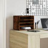Vidaxx skrivebordsarrangør 36x26x29,5 cm forarbejdet træ, røget eg farve