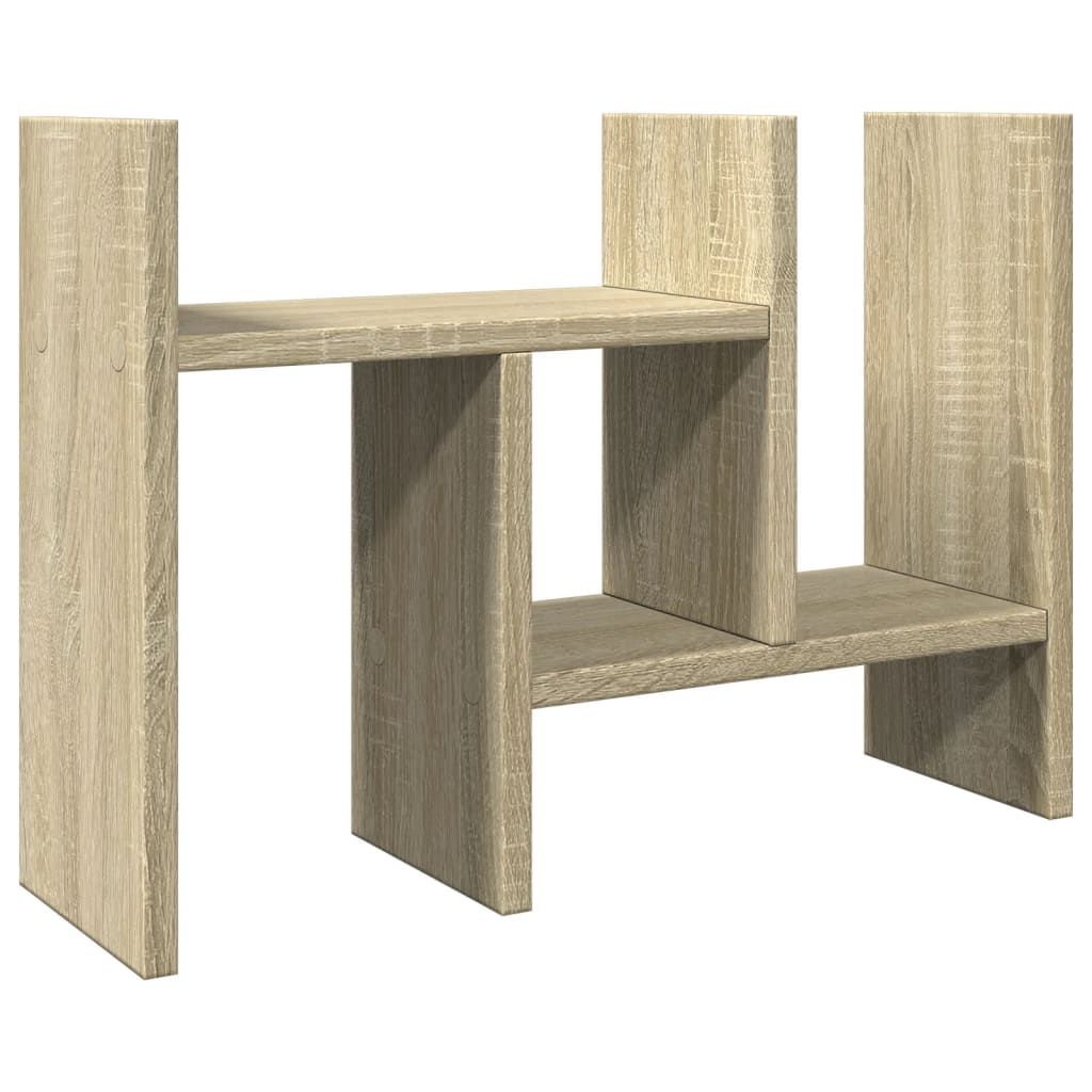 Vidaxx skrivebordsorganisator 34,5x15,5x35,5 cm træ sonoma eg-farvet
