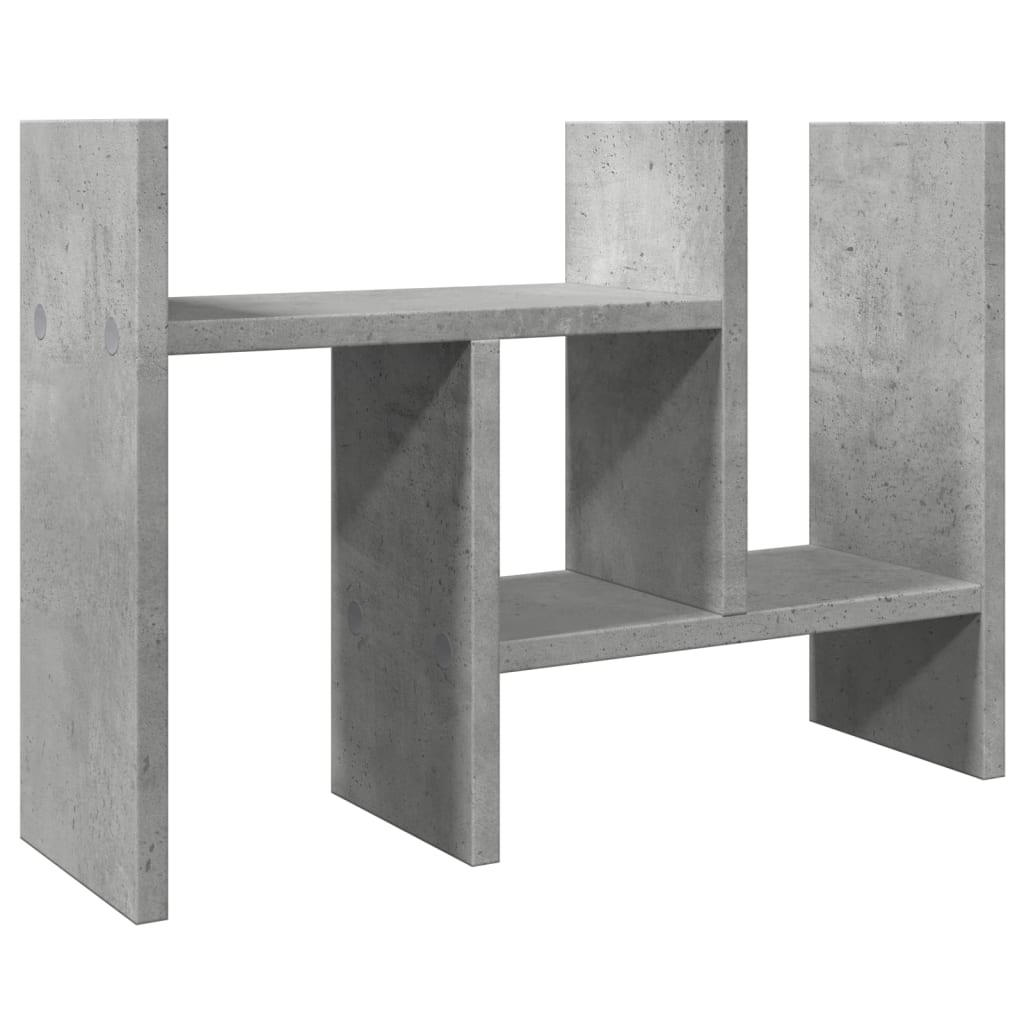Vidaxx skrivebordsarrangør 34,5x15,5x35,5 cm konstrueret træ betongrå