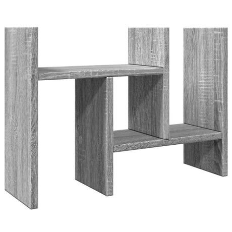 Vidaxxl skrivebordsorganisator 34,5x15,5x35,5 cm konstrueret træ grå sonoma