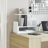 Vidaxx skrivebordsarrangør 49x20x52,5 cm konstrueret træ hvid
