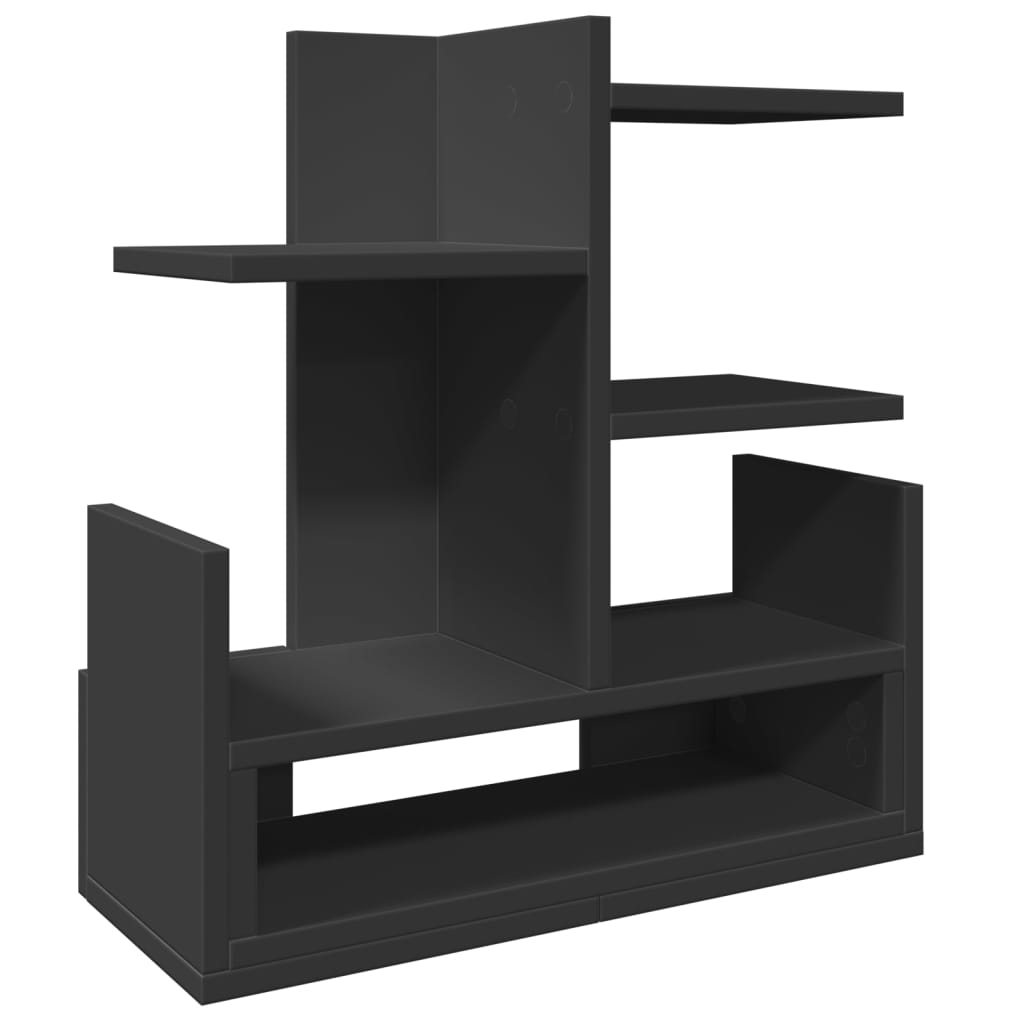 Vidaxx skrivebordsarrangør 49x20x52,5 cm forarbejdet træ sort