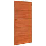 Vidaxx skydedør 100x208 cm massiv fyrretræ, vask brun
