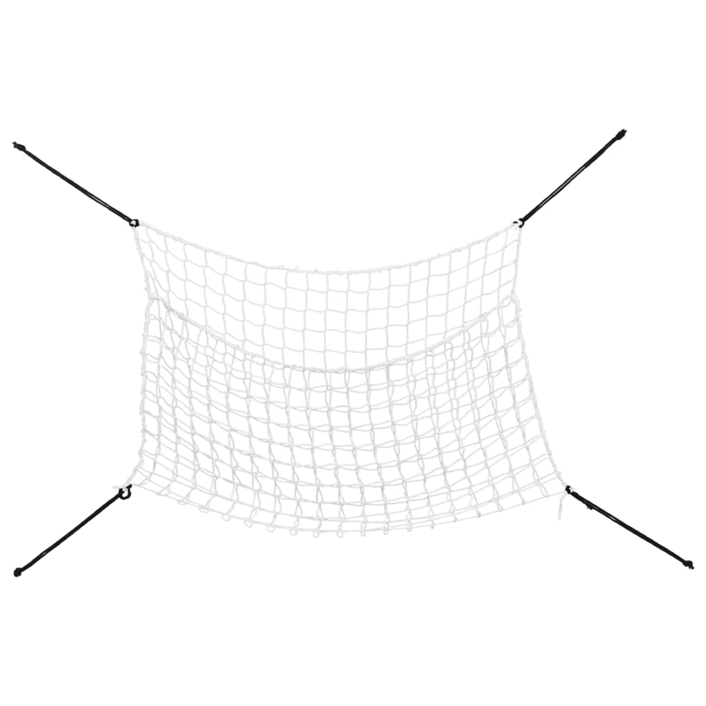 Vidaxx hønet 2 stk 150x90 cm rektangulært polypropylen hvid