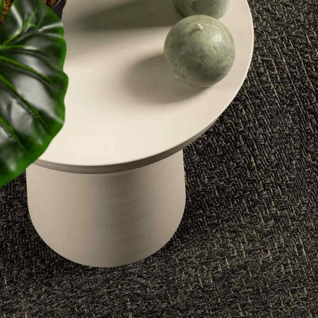 VidaXL tæppe zizur indendørs og udendørs 160x230cm jute look antracit