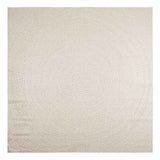 VidaXL tæppe zizur creme indendørs og udendørs 240x240 cm jute look