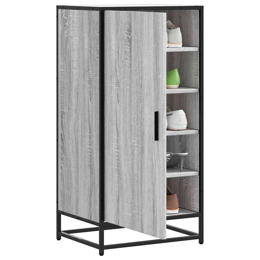 Vidaxx skohylde 48x38x97,5 cm færdig trægrå sonoma eg farve