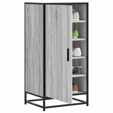 Vidaxx skohylde 48x38x97,5 cm færdig trægrå sonoma eg farve