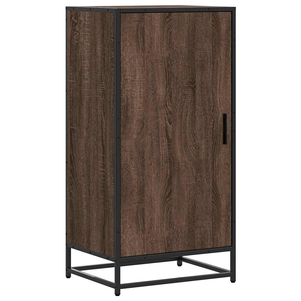 Vidaxx skohylde 48x38x97,5 cm færdigt træ, brun eg